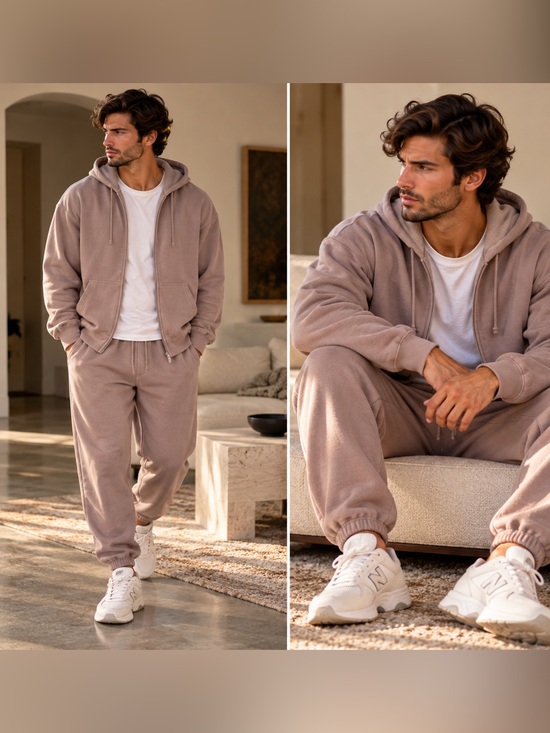 SKIMS Other - SKIMS Terry Men's Relaxed Jogger Fawn Sz XS